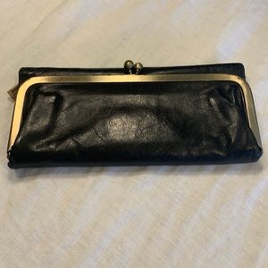 Hobo Trifold Black Wallet